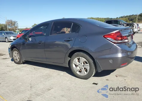 2014 Honda Civic Lx из США, поврежденный, VIN 2HGFB2F57EH530229